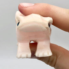 Load image into Gallery viewer, Mangano Manganoan Calcite Frog Figurine | 54x30x29mm | Pink | 72g - PremiumBead Alternate Image 3