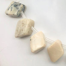 Load image into Gallery viewer, 6 Unique African Opal Diamond-Cut Beads 003323 - PremiumBead Primary Image 1