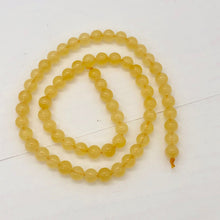 Load image into Gallery viewer, Calcite Round Beads Half Strand | 6mm | Yellow | 32 Bead(s) |