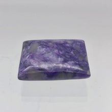 Load image into Gallery viewer, 80cts of Rare Rectangular Pillow Charoite Beads | 2 Beads | 27x22x10mm | 10871B - PremiumBead Alternate Image 8