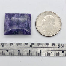 Load image into Gallery viewer, 32cts of Rare Rectangular Pillow Charoite Bead | 1 Beads | 24x19x7mm | 10872E - PremiumBead Alternate Image 10