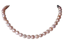 Load image into Gallery viewer, Enchanting Natural Pink Button Pearl Strand 104475