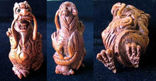 Load image into Gallery viewer, Carved Boxwood Warrior Dragon & Sun Ojime/Netsuke Bead - PremiumBead Alternate Image 4