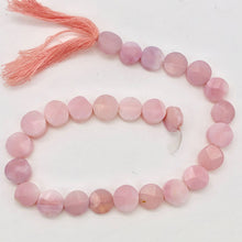Load image into Gallery viewer, Natural Pink Peruvian Opal Coin Bead 7 inch Strand 7575 - PremiumBead Primary Image 1