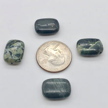 Load image into Gallery viewer, 4 Wild Forest Green Sediment Stone Pendant Beads 008561 - PremiumBead Alternate Image 4