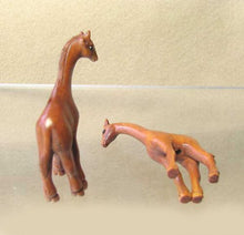 Load image into Gallery viewer, Carved & Signed Adorable Giraffe Boxwood Ojime/Netsuke Bead - PremiumBead Alternate Image 2