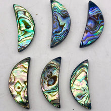 Load image into Gallery viewer, Blue Sheen Abalone Pendant Beads | 30x10x3mm | Multi-color |  Bead(s) - PremiumBead Primary Image 1
