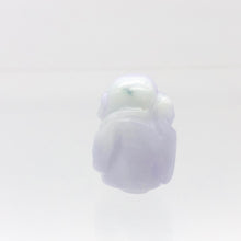 Load image into Gallery viewer, 23cts Hand Carved Buddha Lavender Jade Pendant Bead | 20.5x14.5x9.5mm | Lavender - PremiumBead Alternate Image 10
