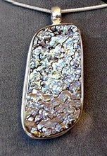 Load image into Gallery viewer, Glittering Natural Multi-Color Abalone & Sterling Silver Pendant 4193 - PremiumBead Primary Image 1