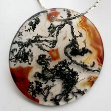 Load image into Gallery viewer, Limbcast Agate Bead - Tree of Life | 28x2mm | Clear/Green | Round | 1 Bds - PremiumBead Primary Image 1