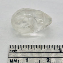 Load image into Gallery viewer, Cute Quartz Carved Mouse Beads | 19x11x11 mm | Clear