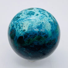 Load image into Gallery viewer, Chrysocolla Cuprite Scry Crystal Round Sphere | 60mm | Blue/Copper | 1 |