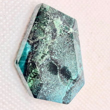 Load image into Gallery viewer, 67ct Beautiful Natural Chrysocolla Pendant 39x30x9mm Bead 10136E1 - PremiumBead Alternate Image 3
