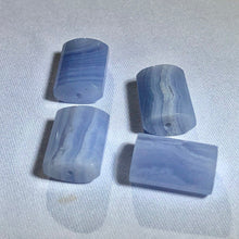 Load image into Gallery viewer, Blue Lace Agate Faceted Pillow12x18x7mm Bead Strand 109380 - PremiumBead Alternate Image 4