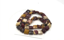 Load and play video in Gallery viewer, Mookaite Faceted Bead Half-Strand! | 10x10x5mm | Square | 20 beads |