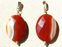 Load image into Gallery viewer, Faceted Carnelian Agate & 14Kgf Pendant! 506767P3 - PremiumBead Primary Image 1