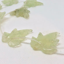Load image into Gallery viewer, Druzy Green Prehnite Leaf Briolette Bead Strand 110532D - PremiumBead Alternate Image 4
