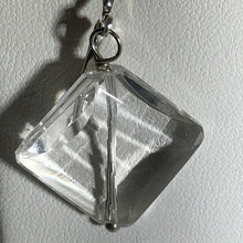 Load image into Gallery viewer, Carved Quartz Diamond-Shaped Beads & Silver Earrings 310049A - PremiumBead Primary Image 1