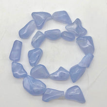 Load image into Gallery viewer, Blue Chalcedony Pendant 18 Bead Strand - PremiumBead Primary Image 1