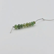 Load image into Gallery viewer, 8 Parrot Green 1.38cts Diamond Faceted Beads 009605CC - PremiumBead Alternate Image 3