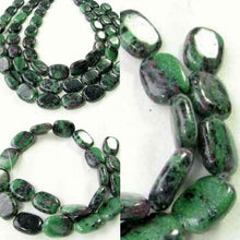 Load image into Gallery viewer, Magical Ruby Zoisite 19x15mm Rectangle Bead Strand 109165 - PremiumBead Alternate Image 3
