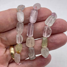 Load image into Gallery viewer, Kunzite 40g Flat Nugget Strand | 17x9x5 to 14x7x7mm | Lavender Green | 29 Beads|