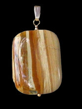 Load image into Gallery viewer, Desert Scene!! Owyhee Jasper & 14K Gf Pendant! 6735B