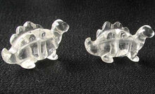 Load image into Gallery viewer, Dinosaur 1 Quartz Stegosaurus Figurine Statue | 21x11x8mm | Clear