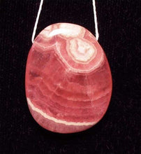 Load image into Gallery viewer, 32cts Natural Red Rhodochrosite 27x21mm Pendant Bead - PremiumBead Alternate Image 2