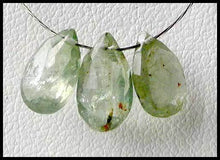 Load image into Gallery viewer, Soft Minty Green Sapphire Faceted 9.5x6mm Briolette Bead 6784 - PremiumBead Primary Image 1