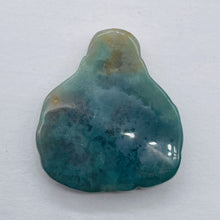 Load image into Gallery viewer, Exotic Fancy Jasper Hand Carved Buddha Bead | 33x30x7mm | Blue Green