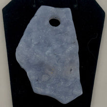 Load image into Gallery viewer, 155cts Blue Chalcedony Natural & Untreated Designer Pendant Bead 10506O - PremiumBead Alternate Image 9
