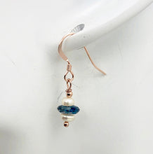 Load image into Gallery viewer, London Blue Topaz 14K Rose Gold Filled Drop | 2 | Blue | 1 Earrings |