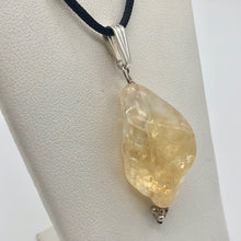 Load image into Gallery viewer, Inner Fire Citrine Nugget 925 Sterling Silver Pendant 504159 - PremiumBead Alternate Image 2