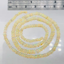 Load image into Gallery viewer, Opal Graduated Faceted Fiery Roundel Bead 16" Strand| 3-4 mm | Golden| 230 Bead|