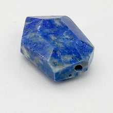 Load image into Gallery viewer, Starry Indigo Lapis Lazuli Pendant Bead | 35ts. | 25x18x9mm | 1 Bead |