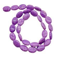 Load image into Gallery viewer, Phosphosiderite 16" Strand Oval Beads | 14x10 mm | Lavender | 30 Beads |