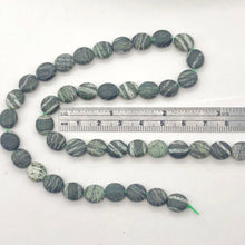 Load image into Gallery viewer, Zebra Jasper Oval Stone | 10x8mm | Black White Chatoyant | 41 Bead(s)