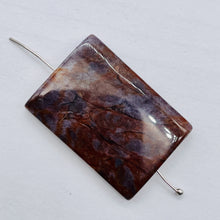 Load image into Gallery viewer, Sexy Red Devil Jasper Rectangle Pendant Bead 6653B