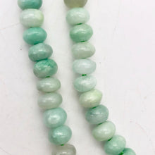 Load image into Gallery viewer, Carved Natural Burmese Jade 6x4mm Roundel Bead Strand - PremiumBead Alternate Image 3