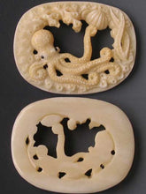 Load image into Gallery viewer, Capt Nemo Carved Octopus Waterbuffalo Bone Bead 10408B - PremiumBead Primary Image 1