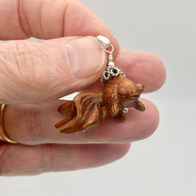 Load image into Gallery viewer, Carved & Signed Pisces Koi Fish Boxwood Ojime/Netsuke Pendant - PremiumBead Alternate Image 4