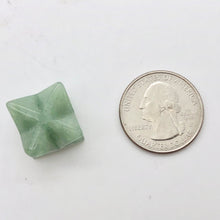 Load image into Gallery viewer, Kabbalah 2 Aventurine Merkabah Star Beads | 25x15x15mm | Green - PremiumBead Alternate Image 4