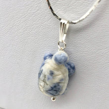 Load image into Gallery viewer, Charming! Unique Sodalite Turtle & Silver Pendant - PremiumBead Alternate Image 7