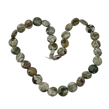 Load image into Gallery viewer, Raintree Rhyolite Jasper 11mm Coin Bead Strand 109538