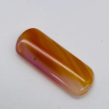 Load image into Gallery viewer, 1 Red Orange Sardonyx 41x16mm Pendant Bead 9589B