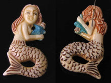 Load image into Gallery viewer, Splash Hand Carved Mermaid Centerpiece Bead 10311 - PremiumBead Primary Image 1