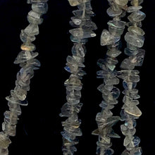 Load image into Gallery viewer, SHIMMERING! Labradorite NUGGET Bead 32" NECKLACE - PremiumBead Alternate Image 5