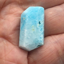Load image into Gallery viewer, 35cts Druzy Natural Hemimorphite Pendant Bead | Blue | 33x15x10mm | 1 Bead |