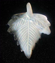 Load image into Gallery viewer, Exotic Hand Carved Mussel Shell Leaf Pendant Bead 8553B - PremiumBead Primary Image 1